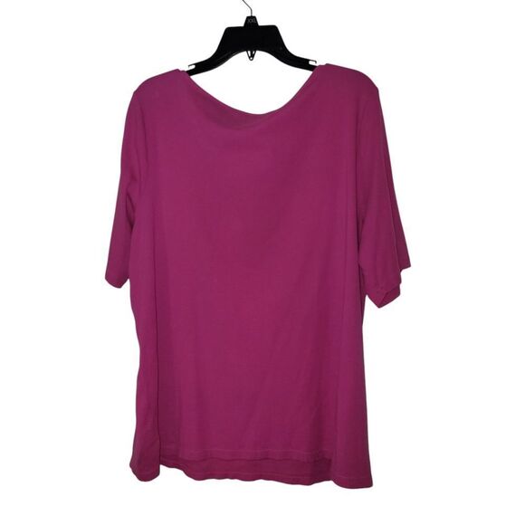 LAUREN RALPH LAURENWomen's HOT Pink Top SIZE 3X - Picture 4 of 4